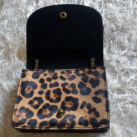 Madewell Calf Hair Leather Suede Crossbody Bag - Picture 15 of 15